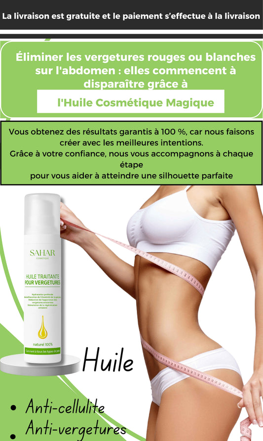 huile anti vergerture